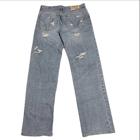 D&G Dolce & Gabbana Made In Italy Ittierre Spa Button Fly Jeans Men's Size 33x32 - Picture 3 of 14